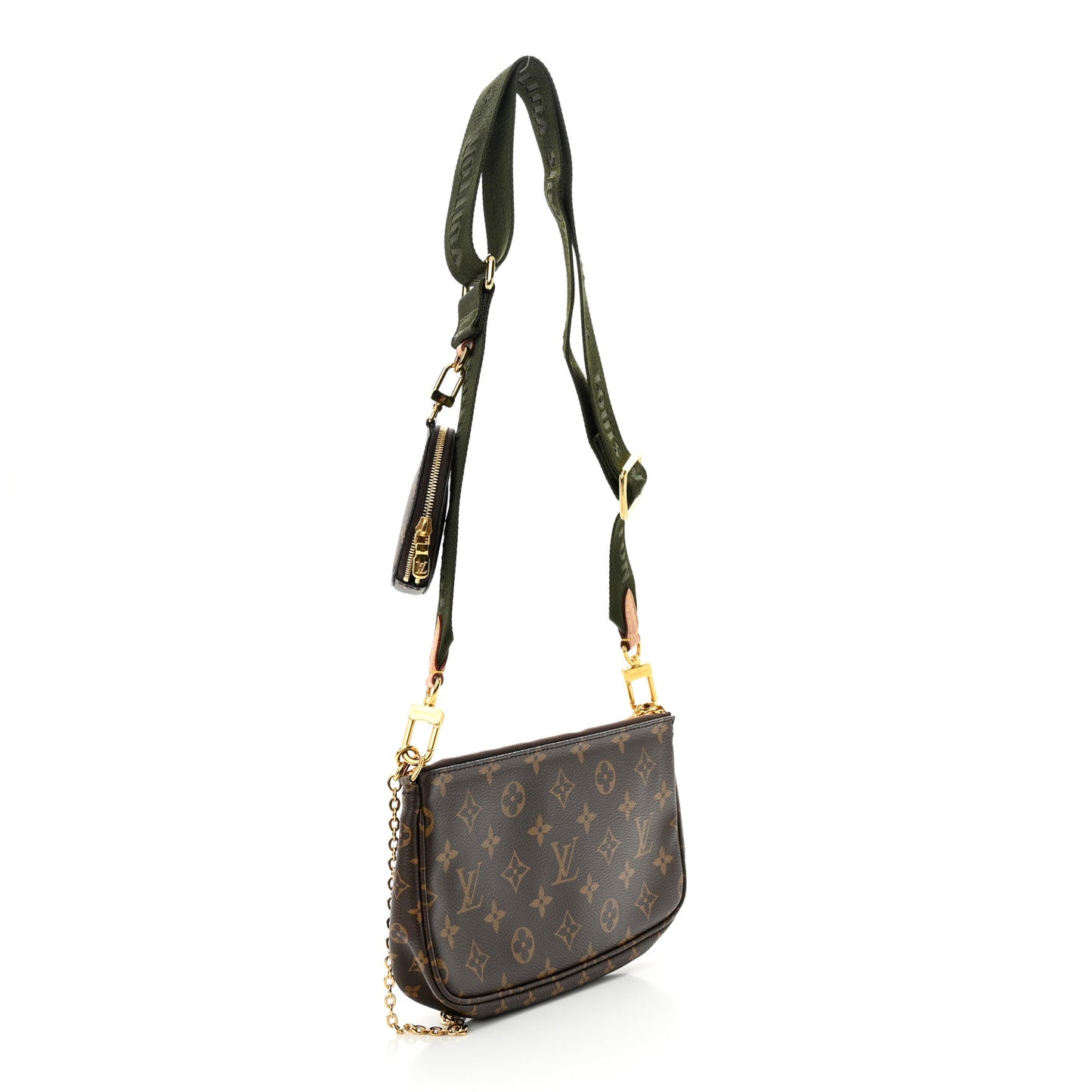 Monogram Multi Pochette Accessories Kaki