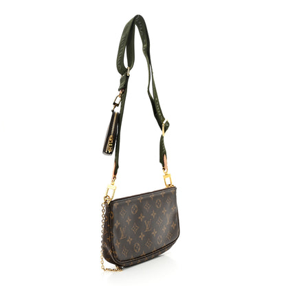 Louis Vuitton Monogram Multi Pochette Accessories Kaki 3 of 12