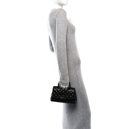 Chanel Caviar Quilted Mini Coco Handle Flap So Black 2 of 12