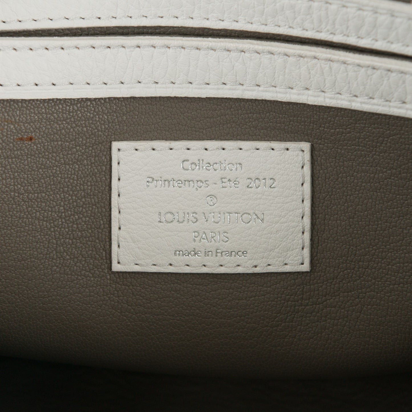 Monogram Bouclettes Speedy Round Perle