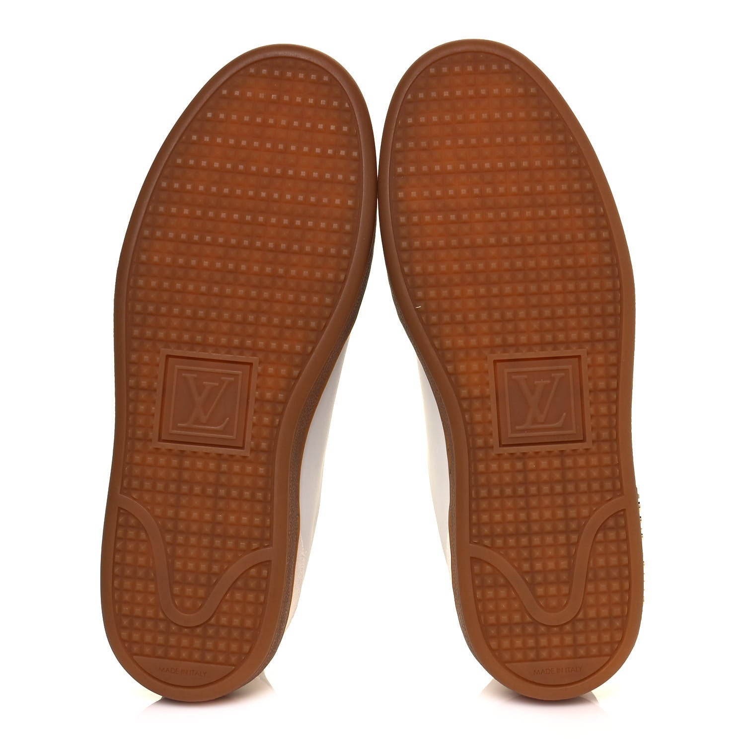 Louis Vuitton Calfskin Frontrow Sneakers 35 Blue 5 of 8