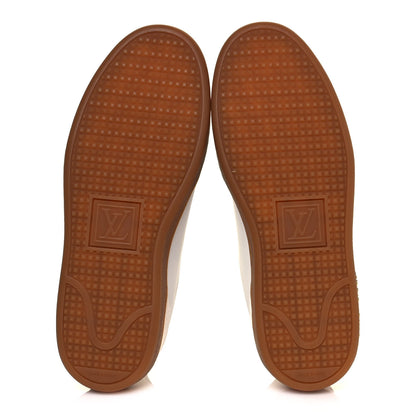 Louis Vuitton Calfskin Frontrow Sneakers 35 Blue 5 of 8