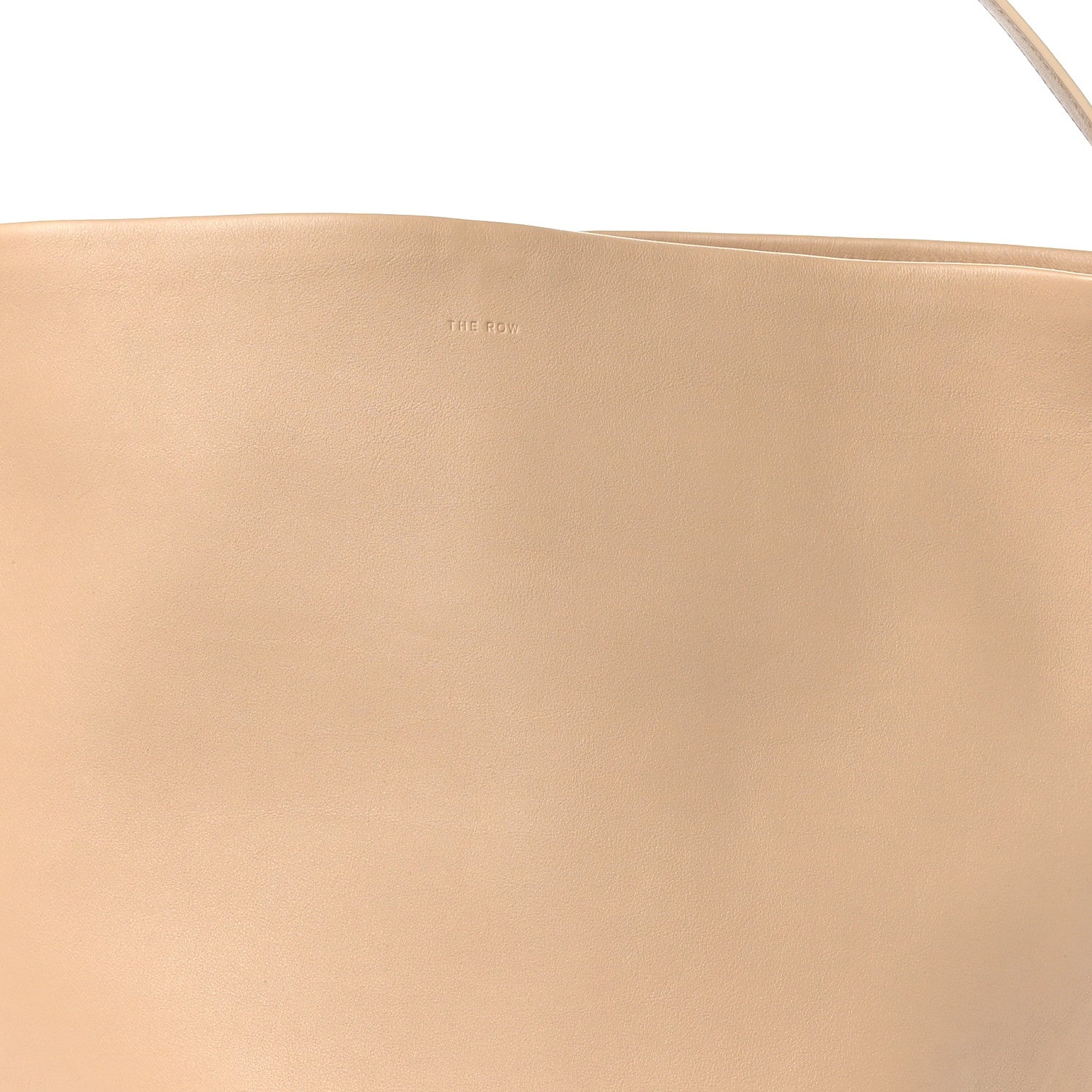 The Row Grained Calfskin Large N/S Park Tote Dune 7 of 11