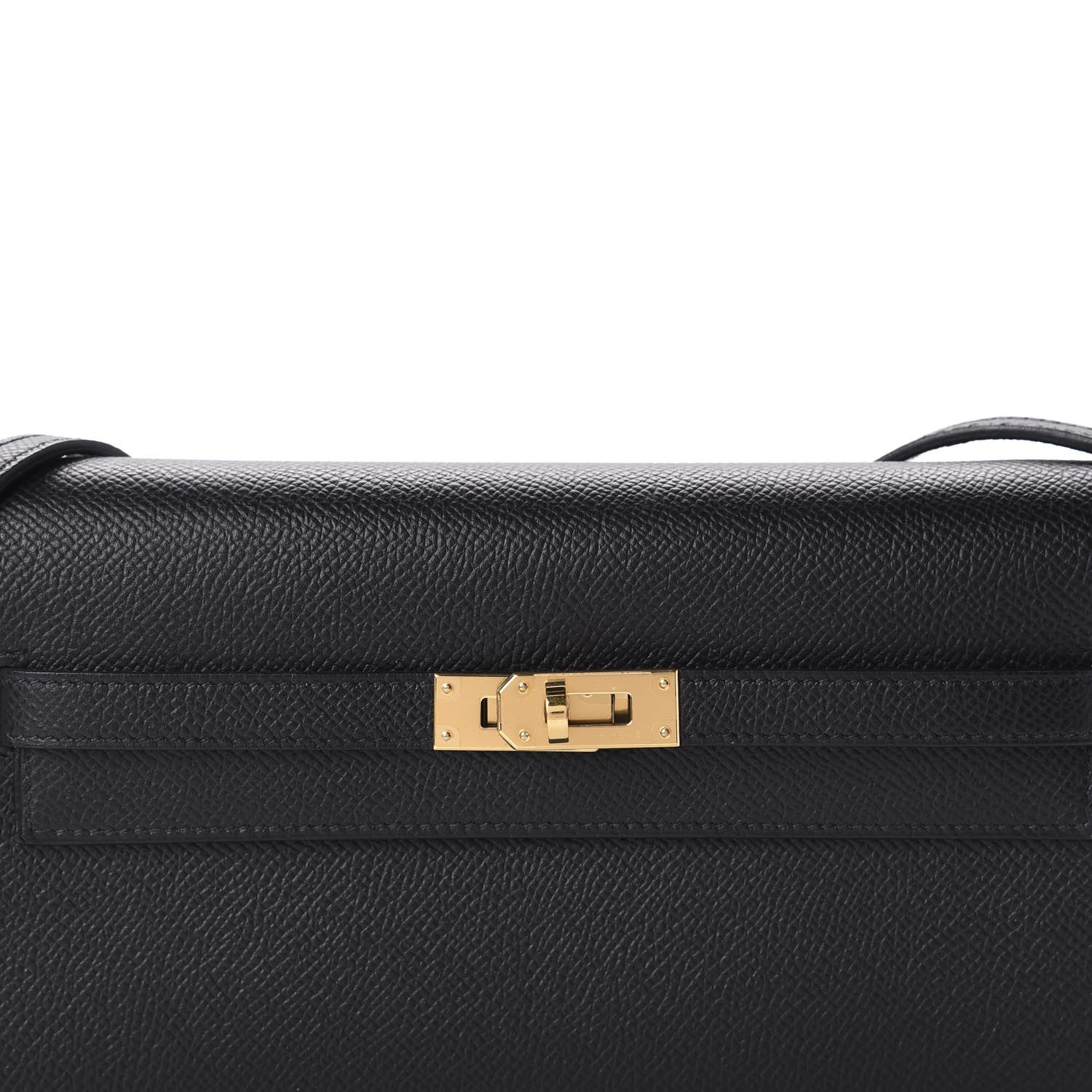 Hermes Epsom Kelly Wallet To Go Black 9 of 10