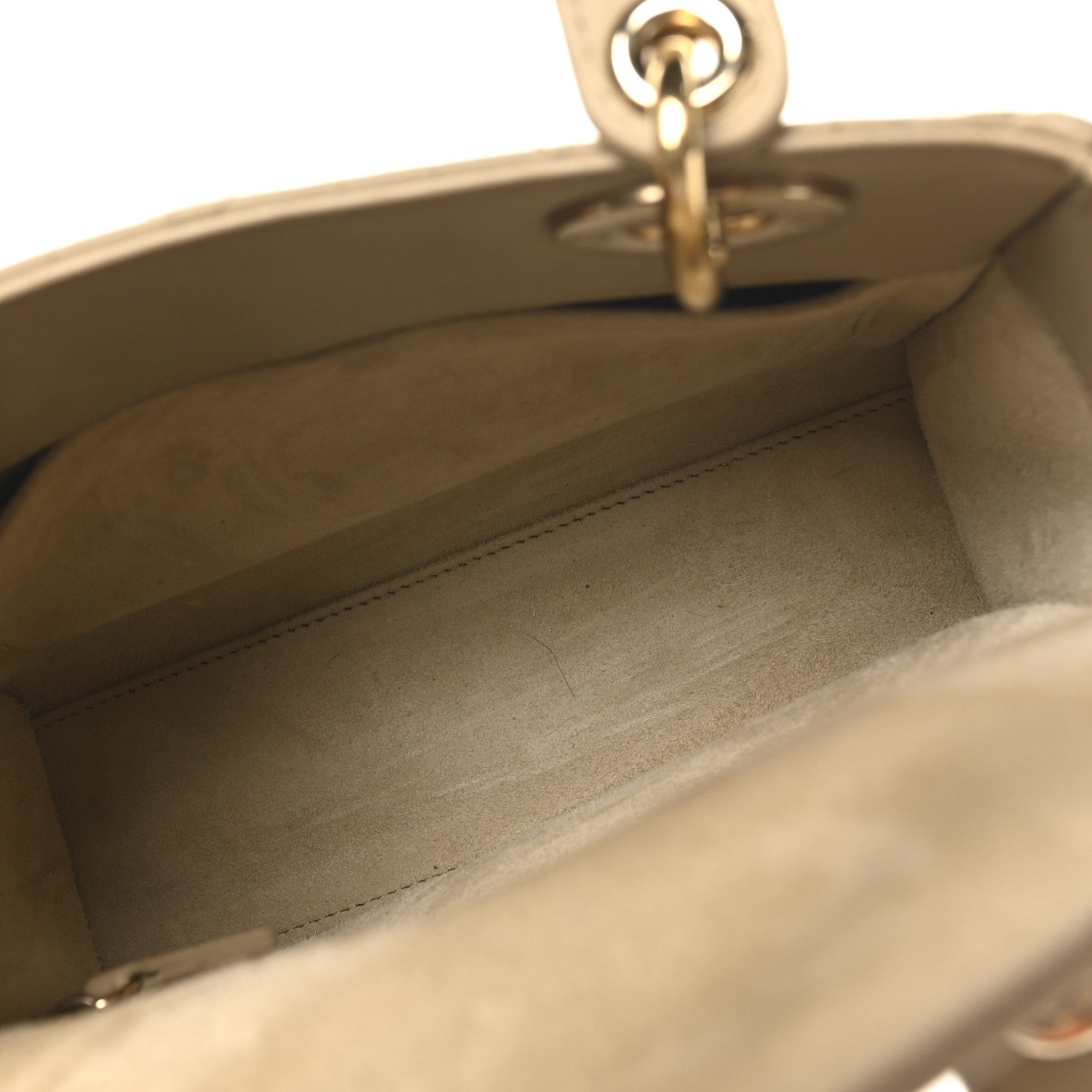 Christian Dior Lambskin Cannage Small My ABCDior Lady Dior Corda 5 of 11