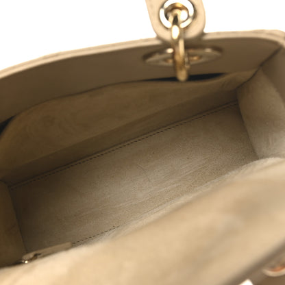 Christian Dior Lambskin Cannage Small My ABCDior Lady Dior Corda 5 of 11