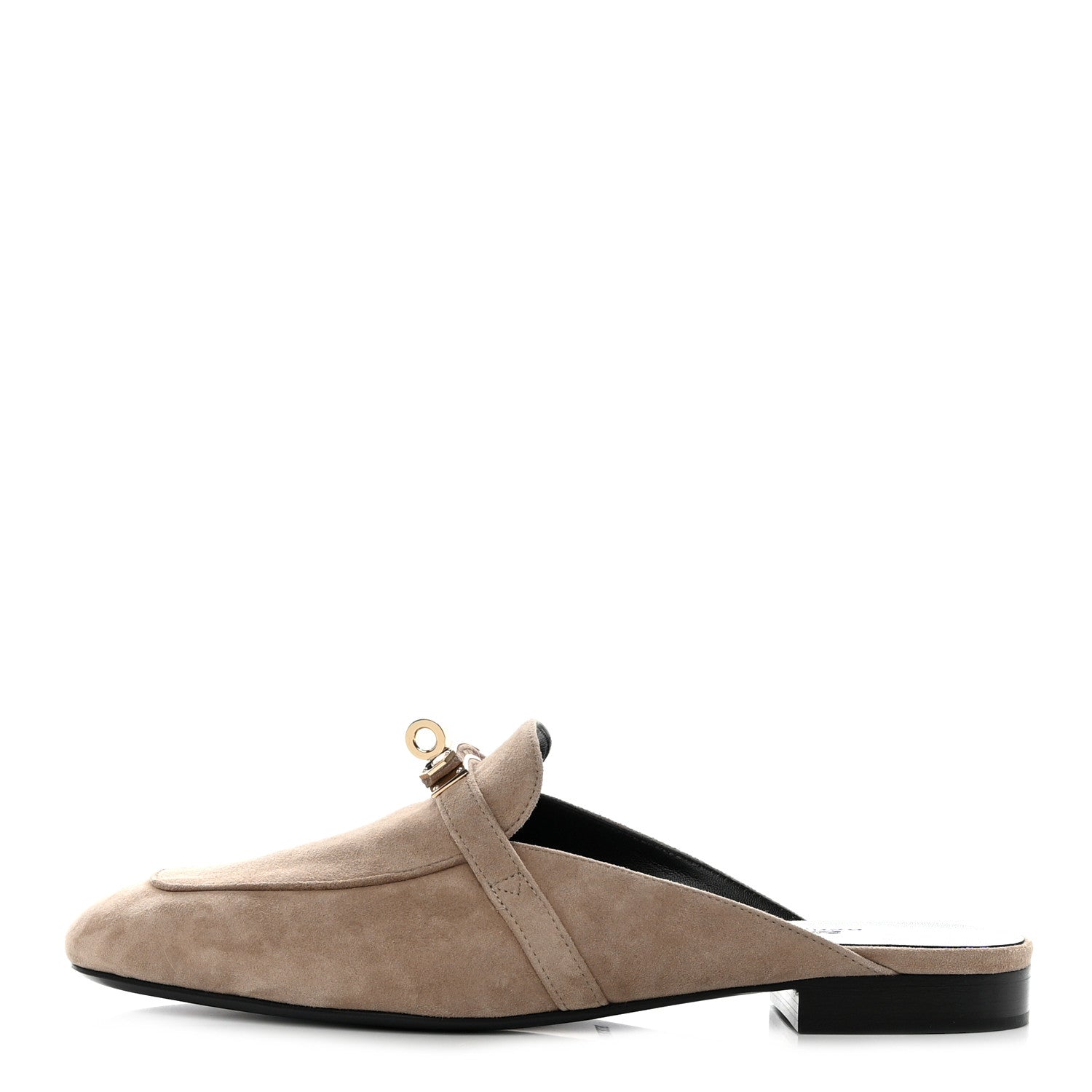 Hermes Suede Goatskin Oz Mules 39 Beige Sable 1 of 9
