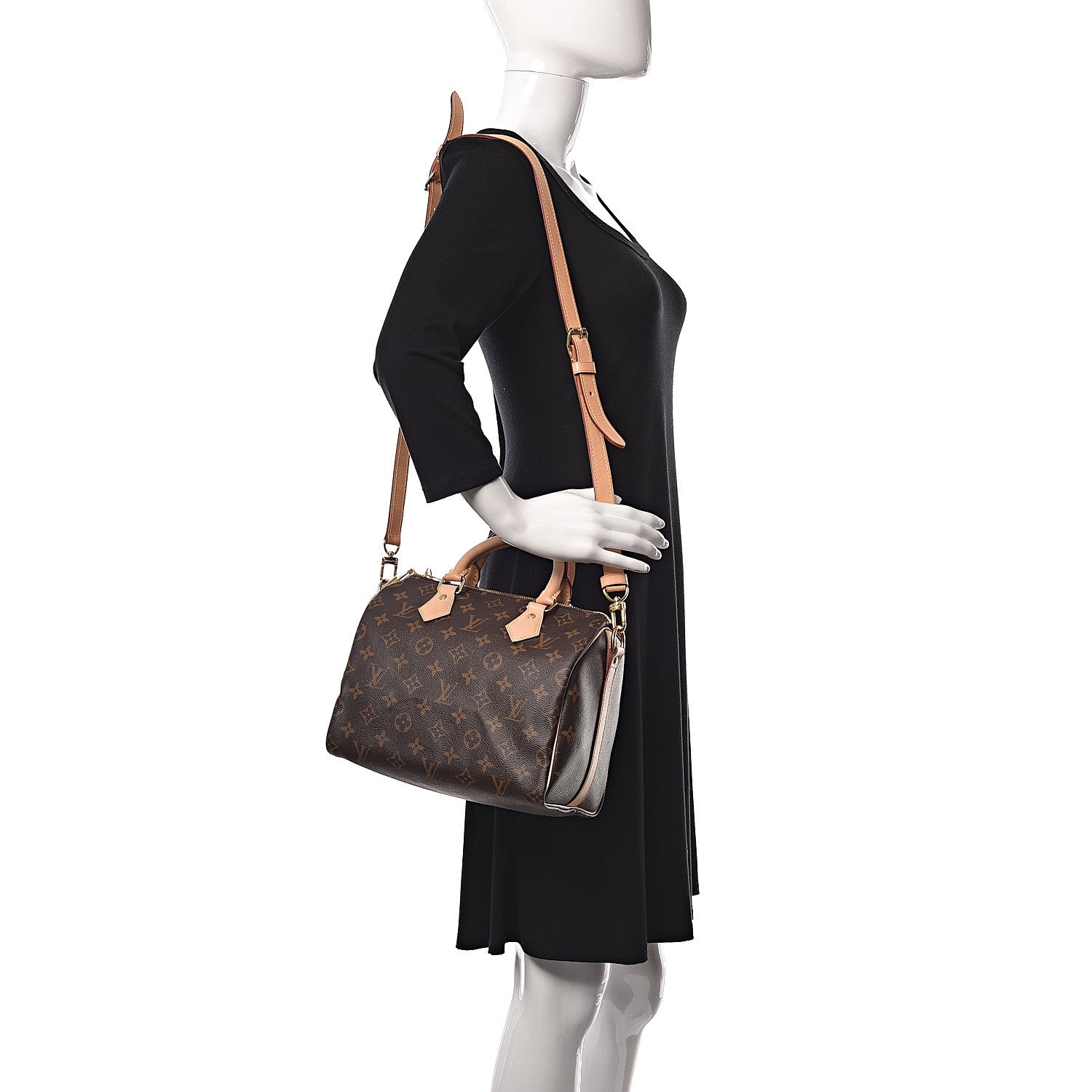 Louis Vuitton Monogram Speedy Bandouliere 25 2 of 10
