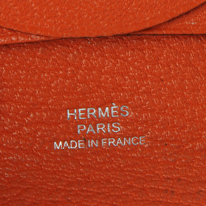 Hermes Chevre Mysore Bastia Coin Purse Feu 5 of 8