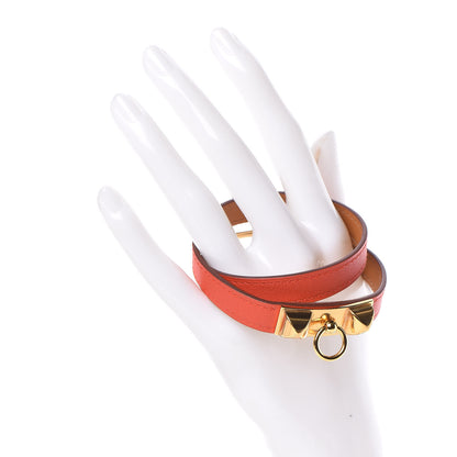 Hermes Swift Rivale Double Tour Bracelet M Capucine 2 of 8