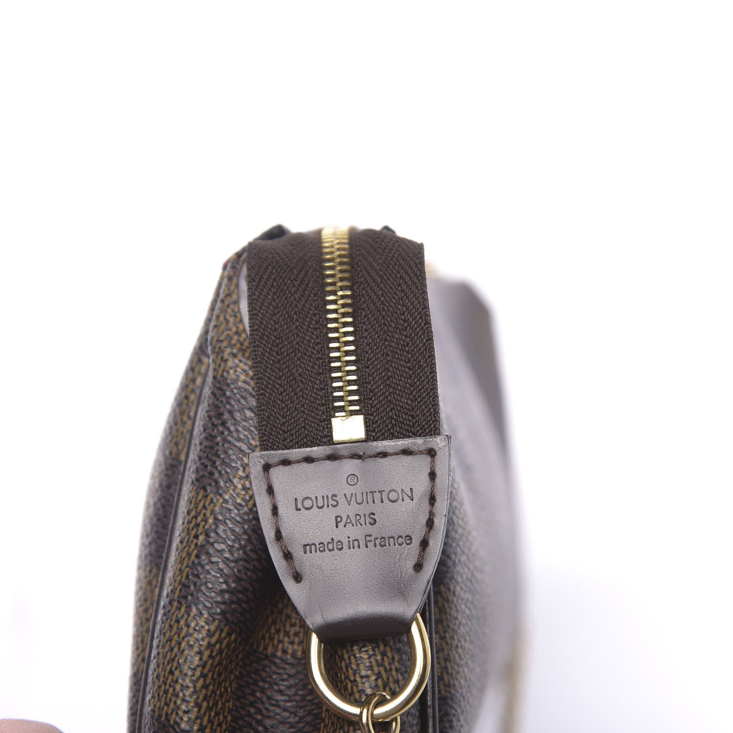 Louis Vuitton Damier Ebene Eva Clutch 6 of 13