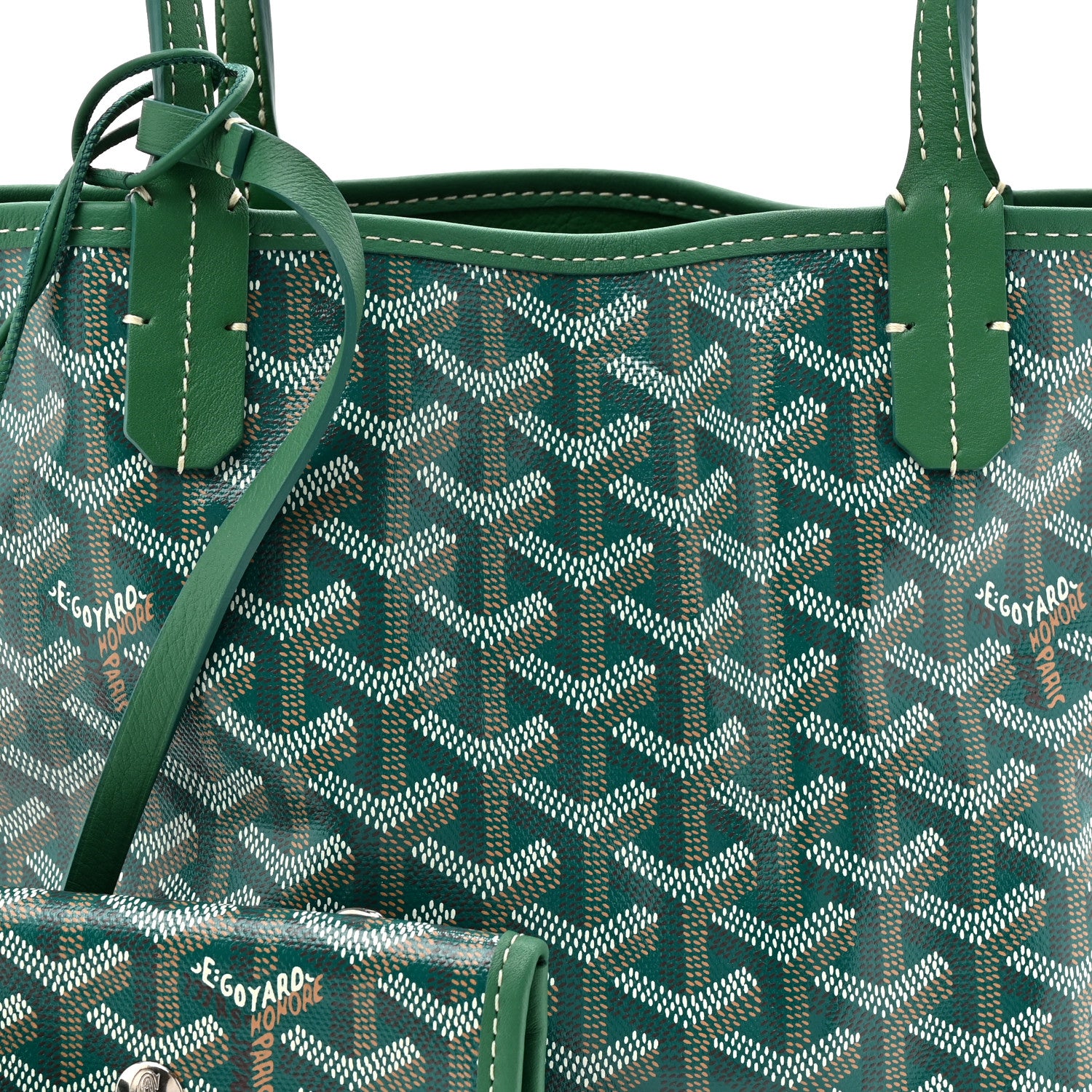 Goyard Goyardine Reversible Mini Anjou Green 12 of 17