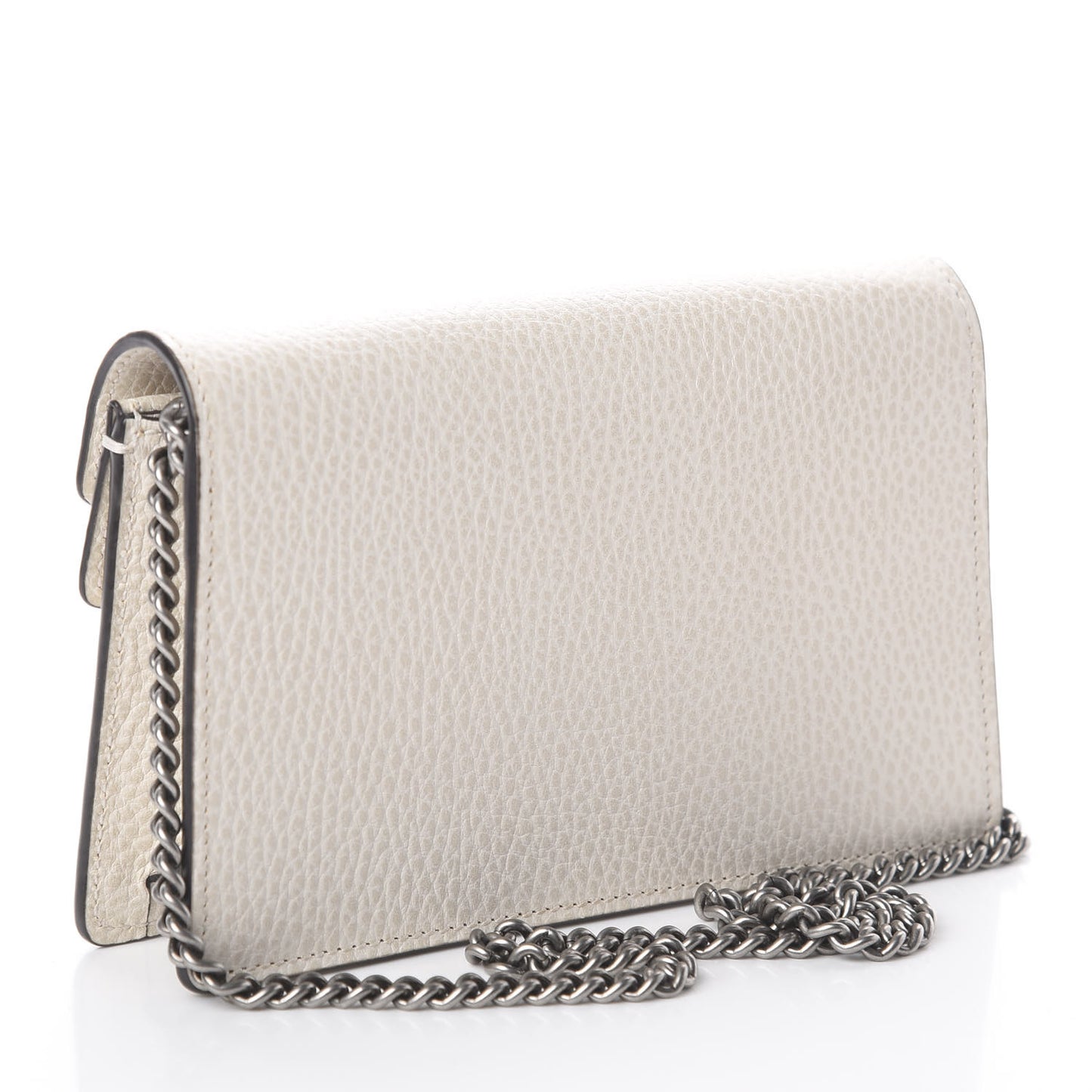 Dollar Calfskin Crystal Super Mini Dionysus Shoulder Bag Mystic White Black Diamond