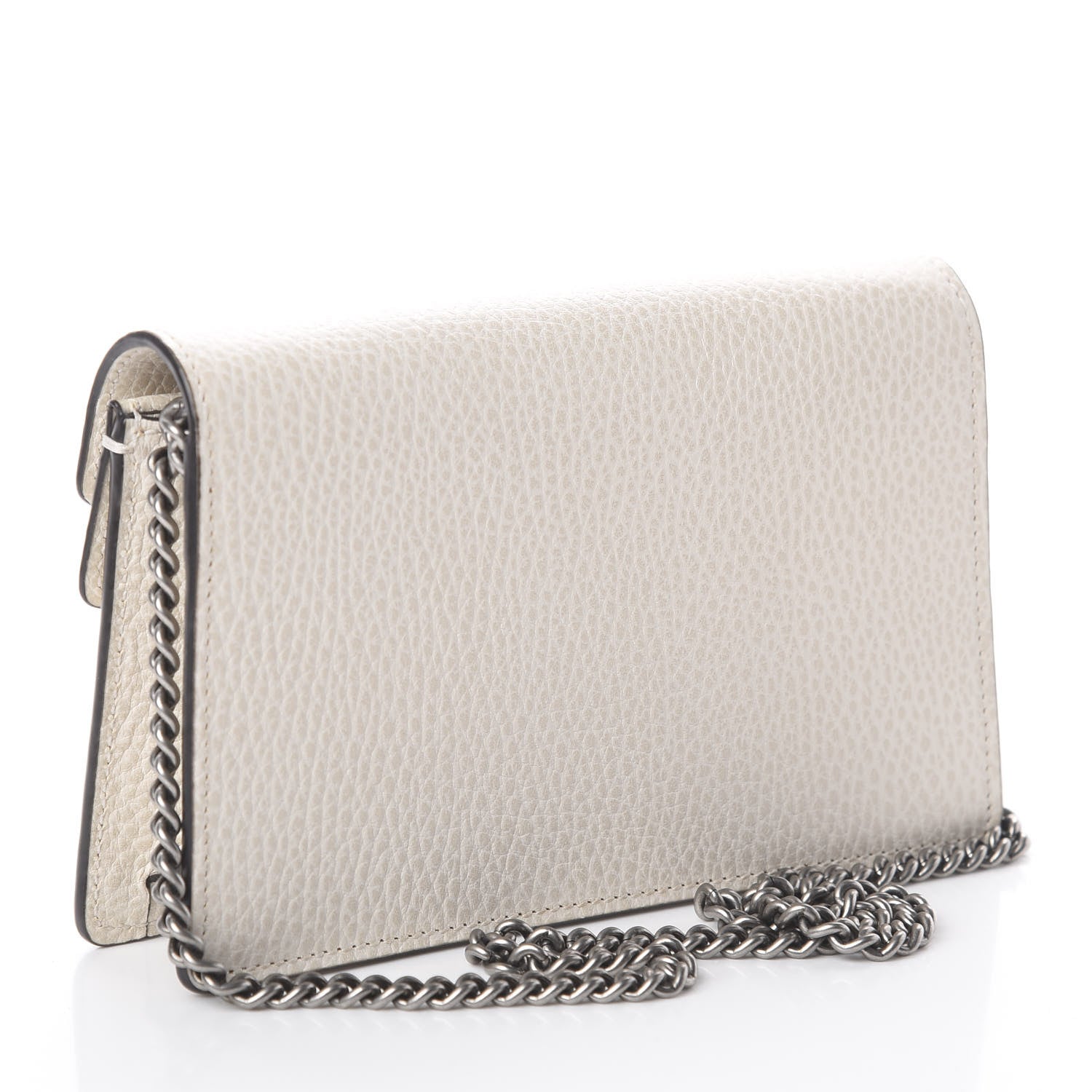 Gucci Dollar Calfskin Crystal Super Mini Dionysus Shoulder Bag Mystic White Black Diamond 2 of 7