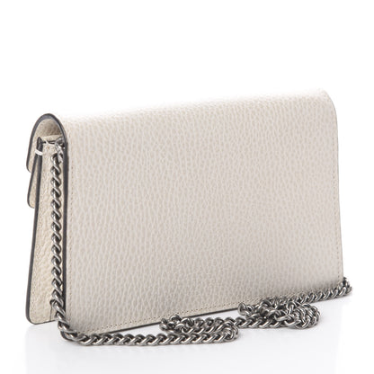 Gucci Dollar Calfskin Crystal Super Mini Dionysus Shoulder Bag Mystic White Black Diamond 2 of 7