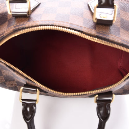 Louis Vuitton Damier Ebene Speedy Bandouliere 25 6 of 9