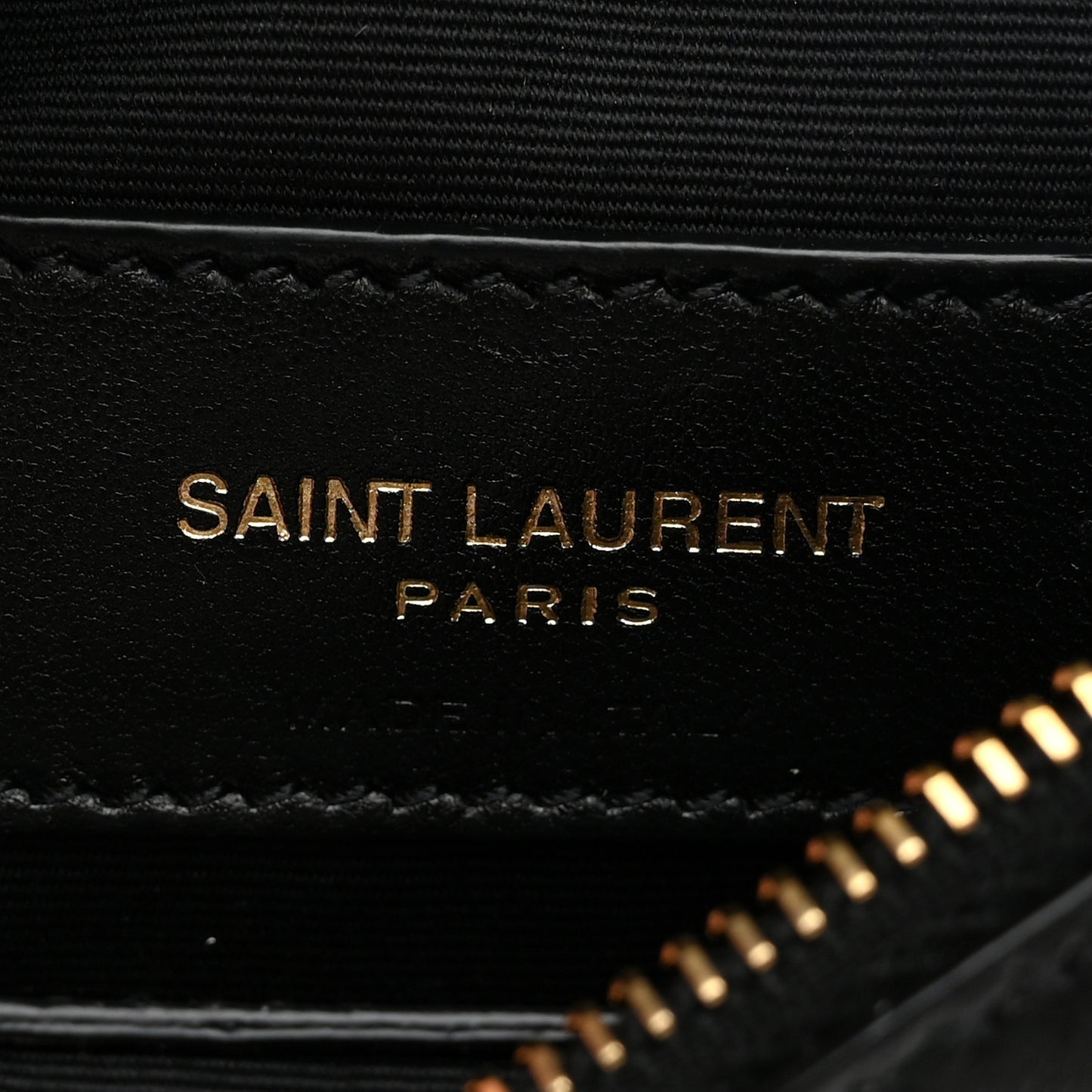 Lambskin Arm Band Pouch Black