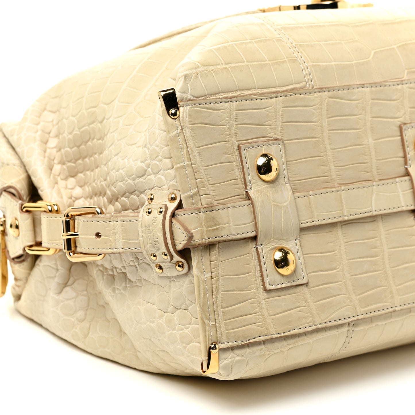 Crocodile Sac Louis Beige
