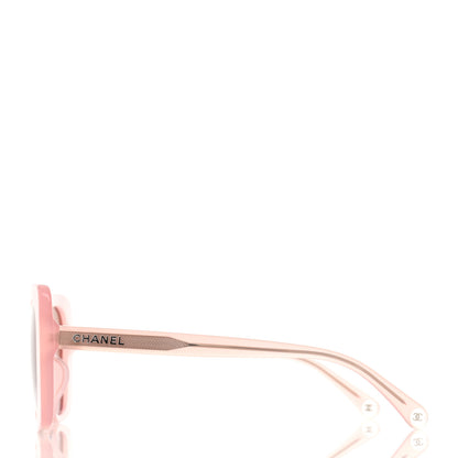 Chanel Acetate Square Sunglasses 5505 Light Pink 3 of 6