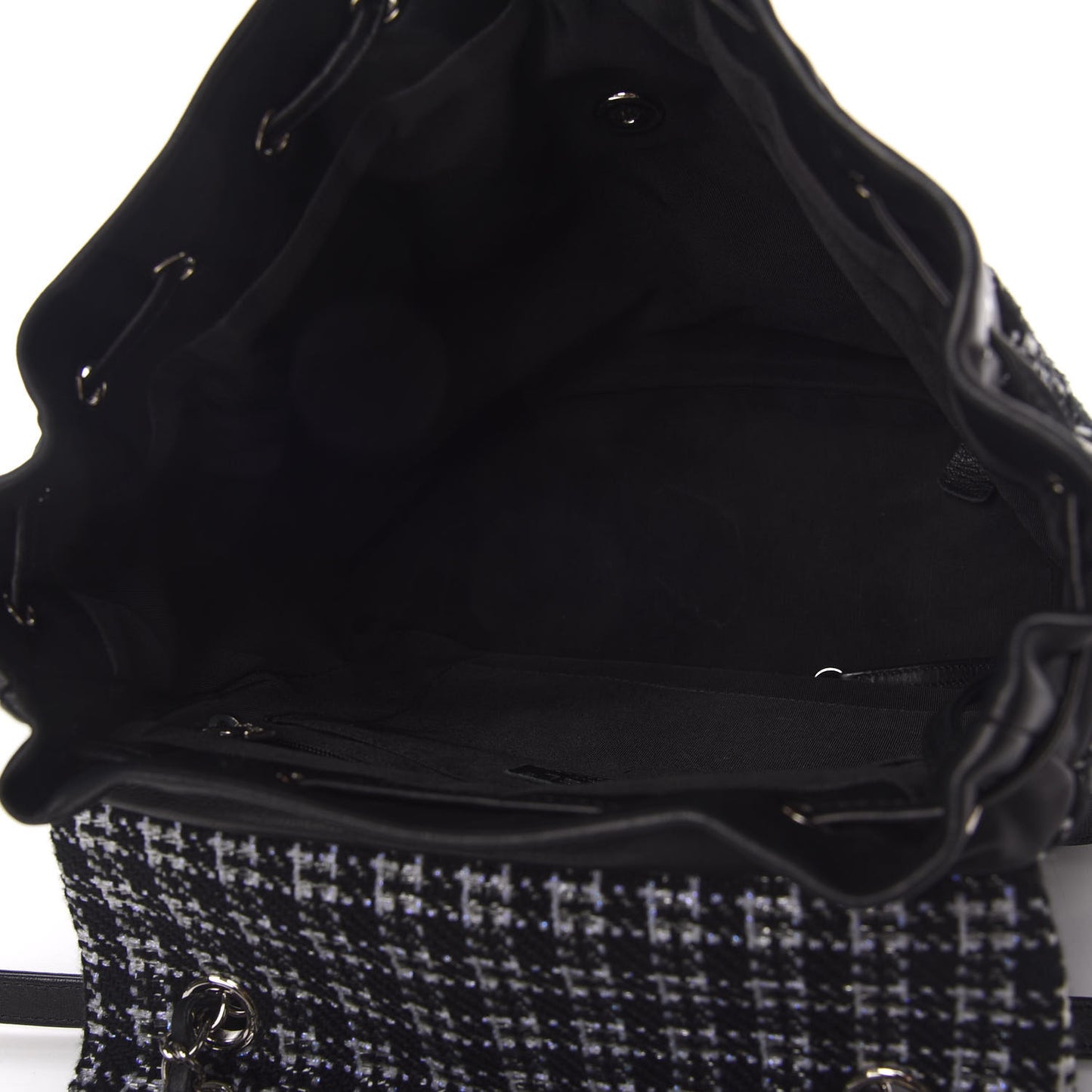 Tweed Large Urban Spirit Backpack Black White