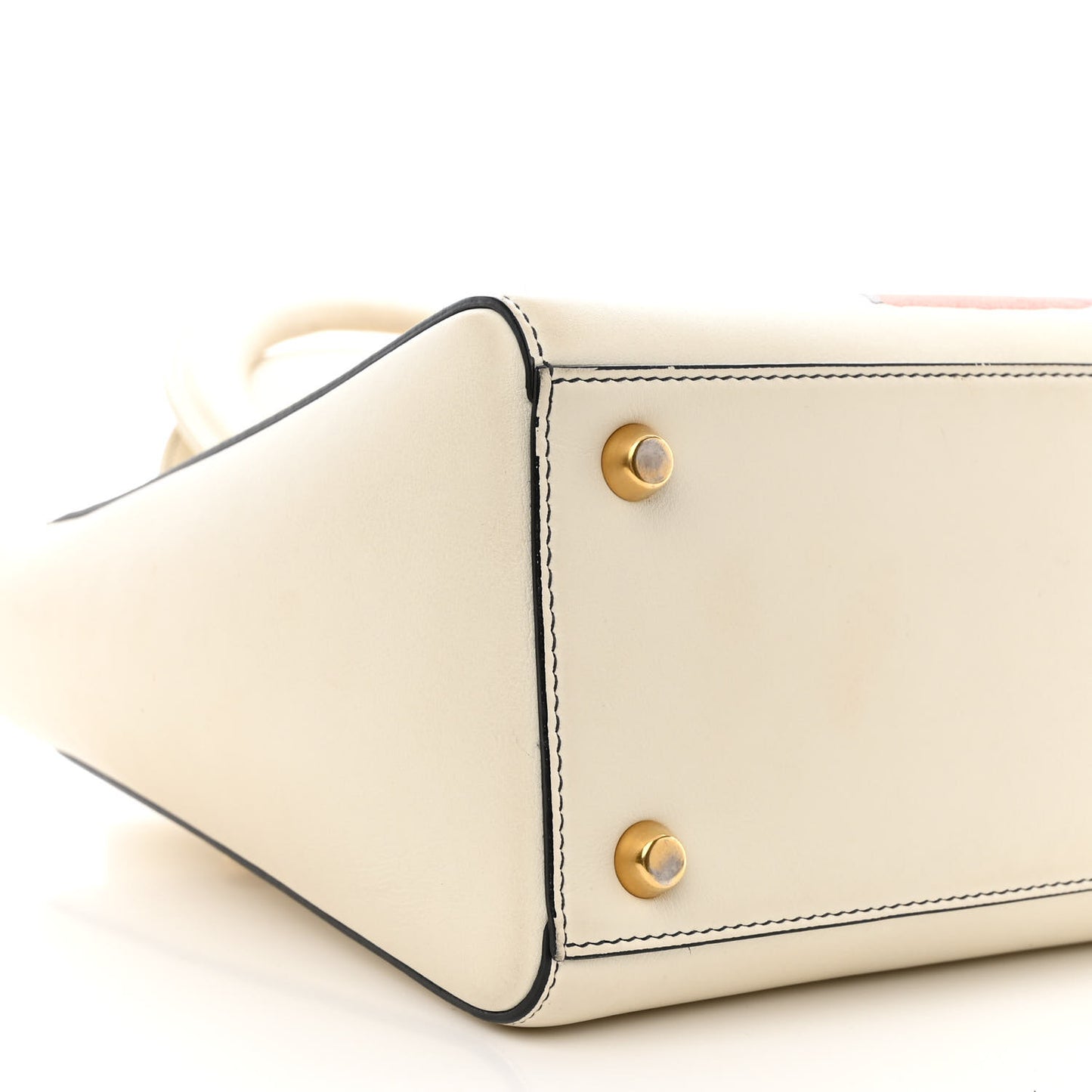 Calfskin Niki De Saint Phalle Medium Supple Lady Dior Off White