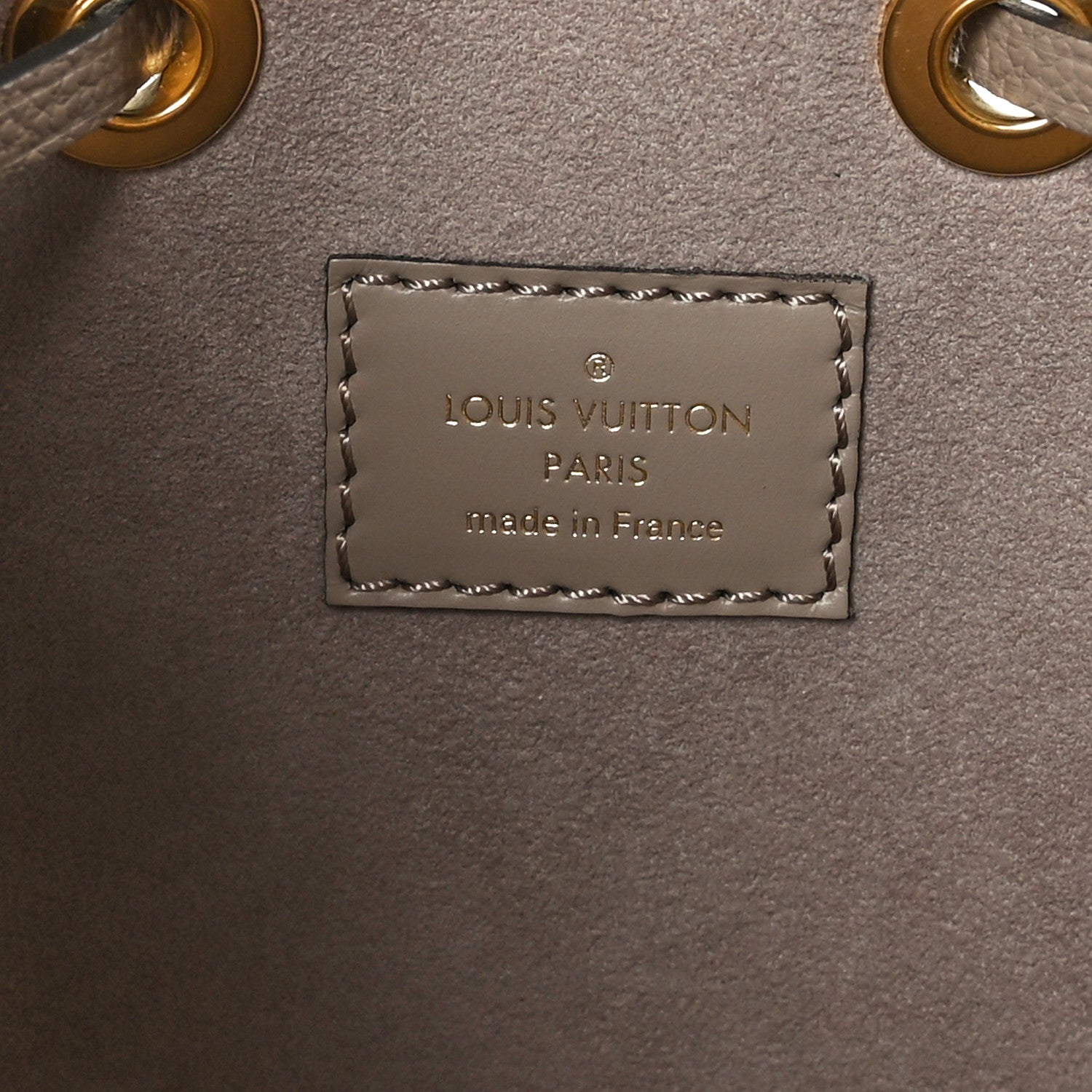 Louis Vuitton Empreinte Monogram Giant Neonoe MM Tourterelle Creme 7 of 11