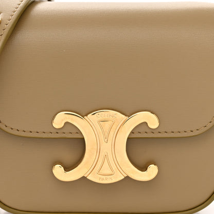 Celine Shiny Calfskin Mini Triomphe Olive 10 of 14