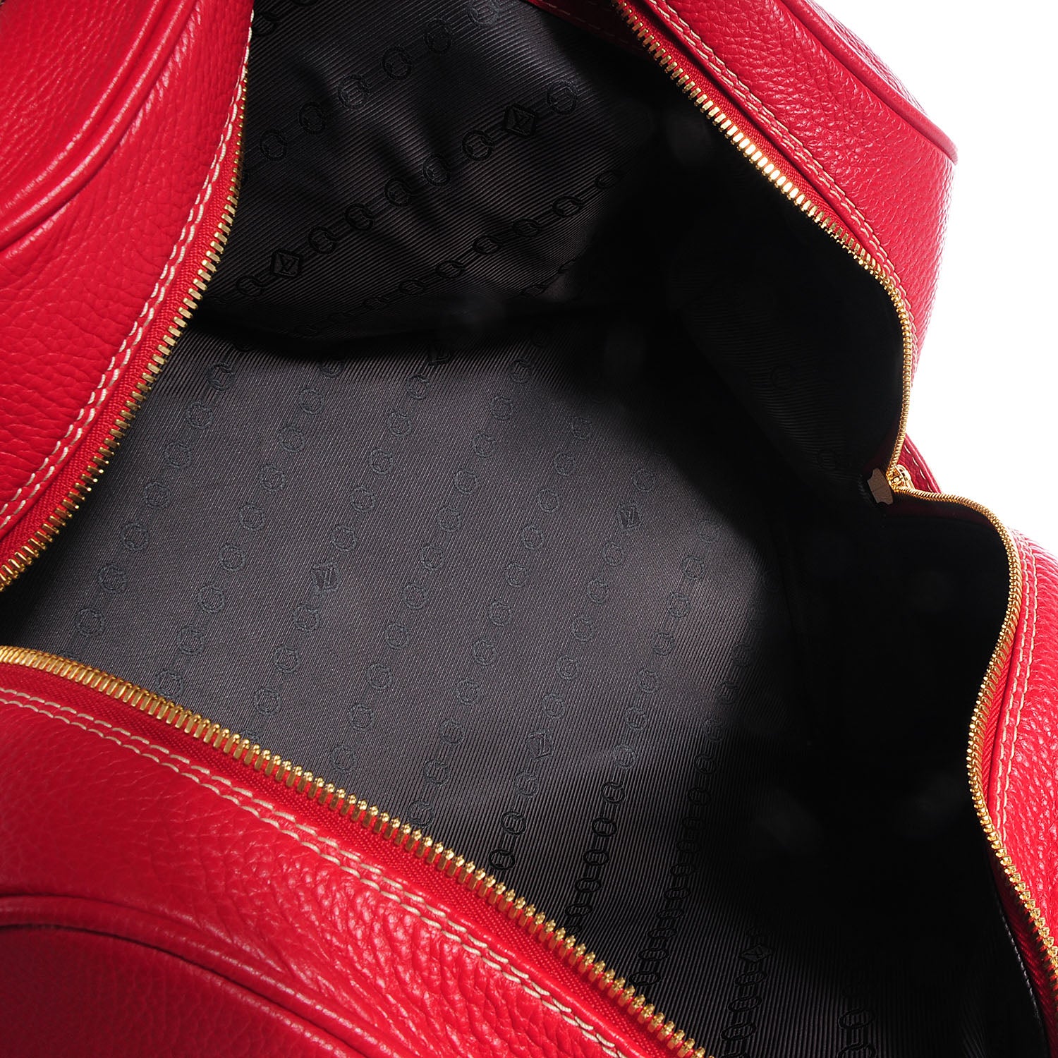 Louis Vuitton Tobago Leather Carryall Red 5 of 7
