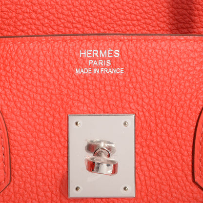 Hermes Togo Birkin 35 Capucine 9 of 10
