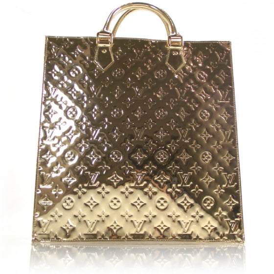 Louis Vuitton Monogram Miroir Sac Plat Gold 1 of 8