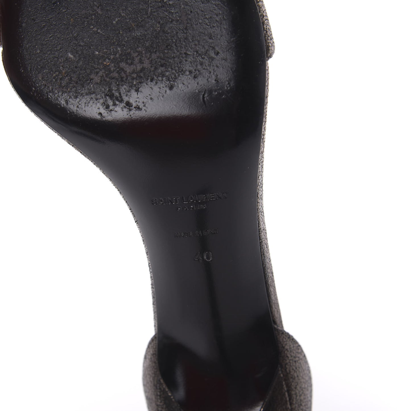 Evora Amber 105 Astrap Sandals 40 Gunmetal
