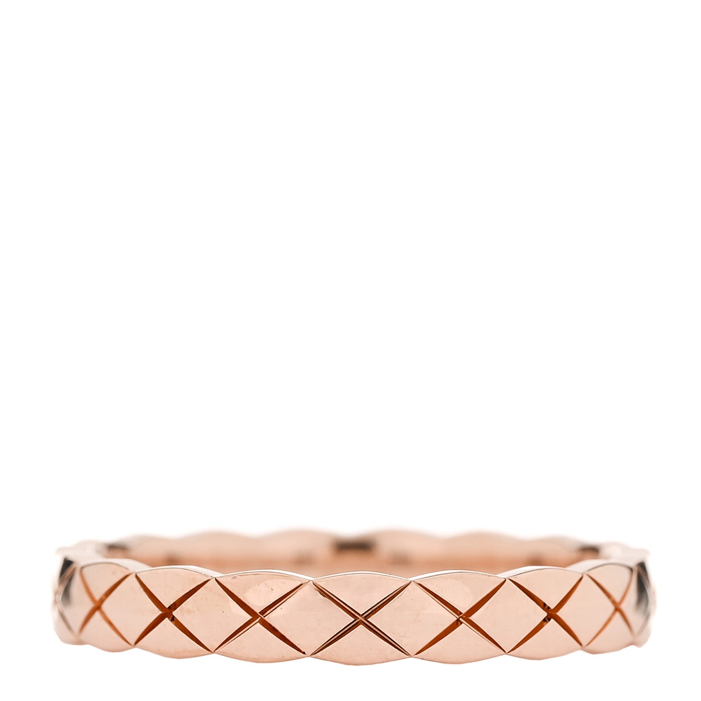 18K Beige Gold Mini Coco Crush Ring 57 8