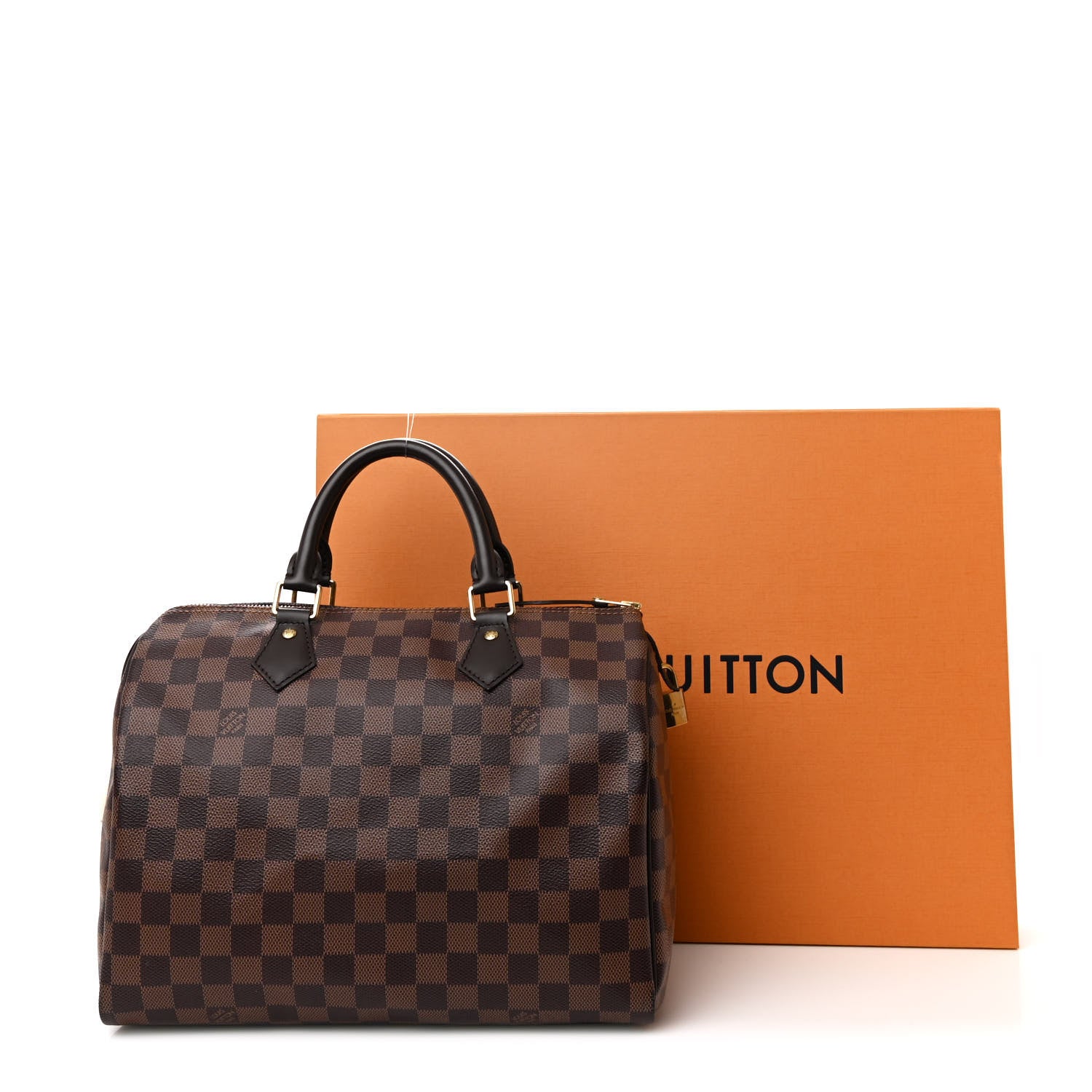 Louis Vuitton Damier Ebene Speedy 30 11 of 11