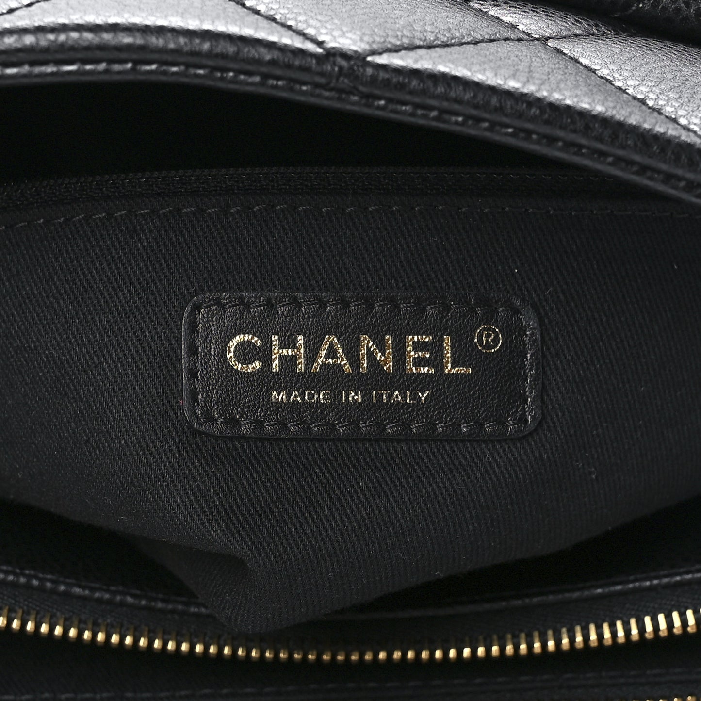 Caviar Quilted Timeless CC Soft Tote Black