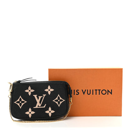 Louis Vuitton Empreinte Monogram Giant Mini Pochette Accessories Black 7 of 7