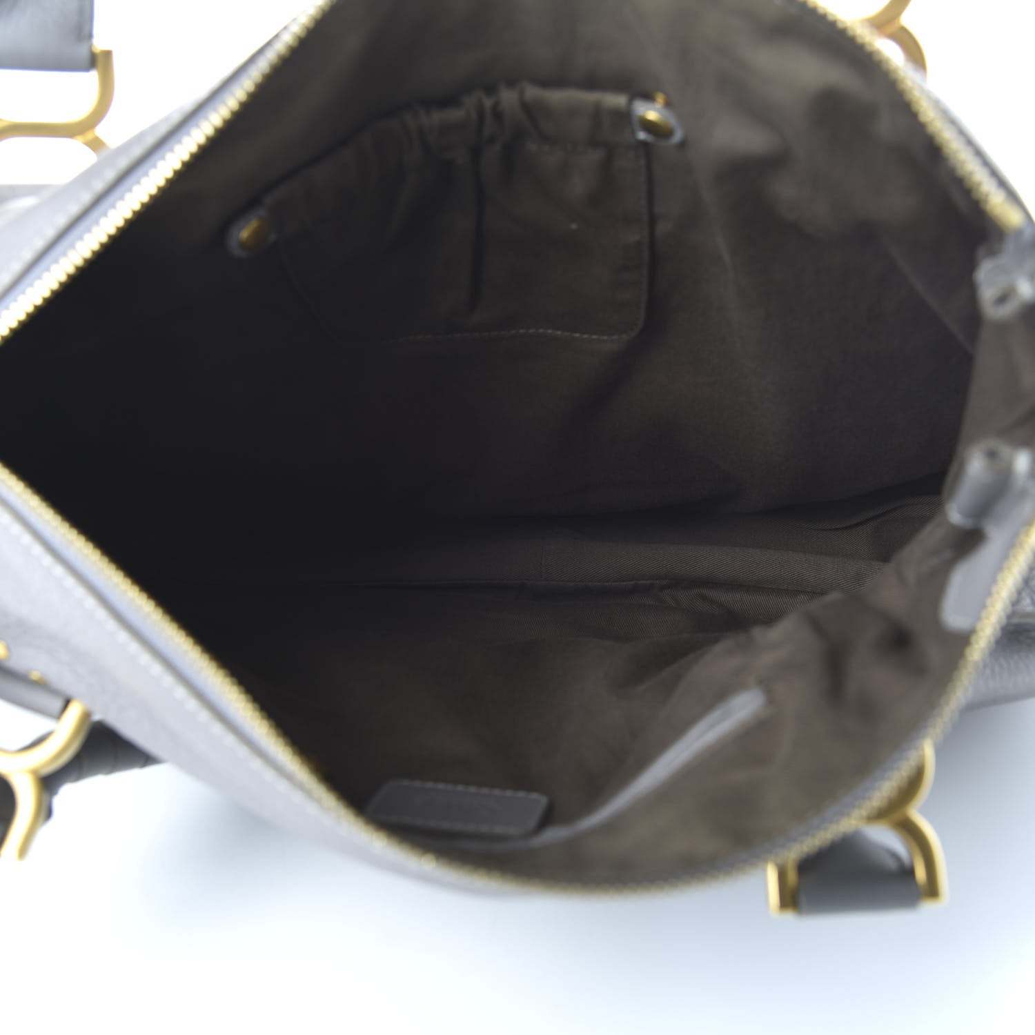 Chloe Calfskin Large Marcie Satchel Cashmere Grey 5 of 13