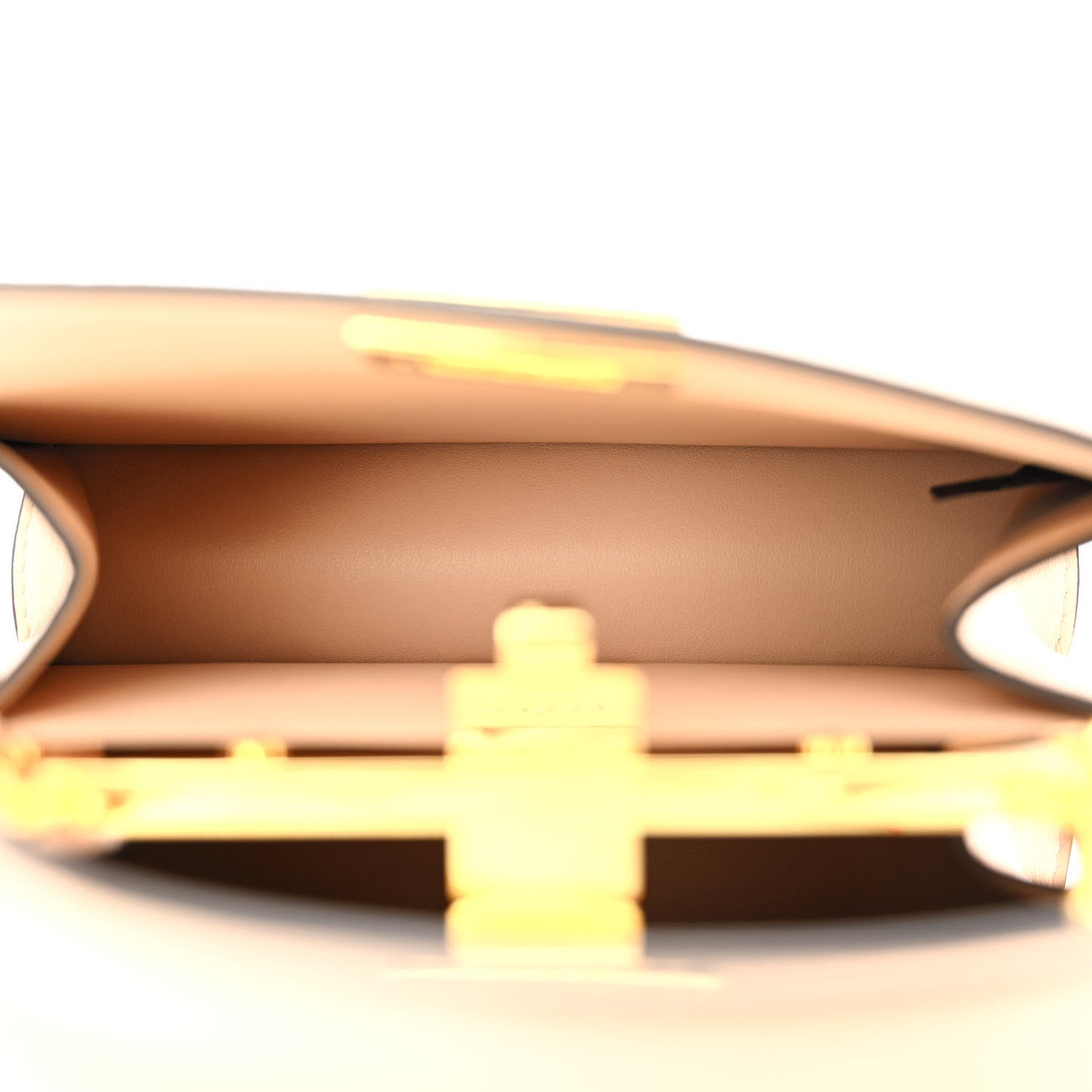 Shiny Nappa Petite Peekaboo I SEE U Satchel Rosa Confetto