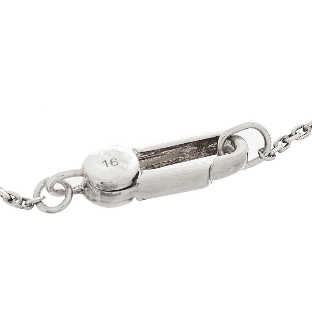 Sterling Silver Trademark Heart Bracelet