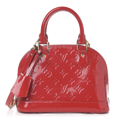 Louis Vuitton Vernis Alma BB Cherry 1 of 9