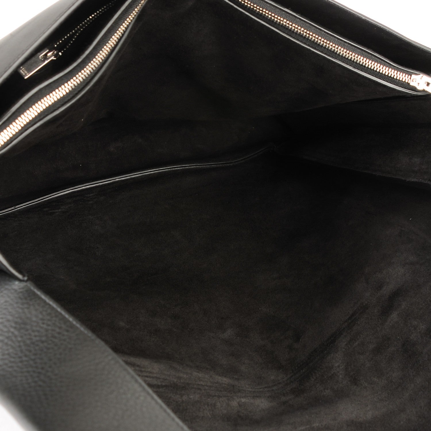 Celine Calfskin Blade Flap Black 5 of 7