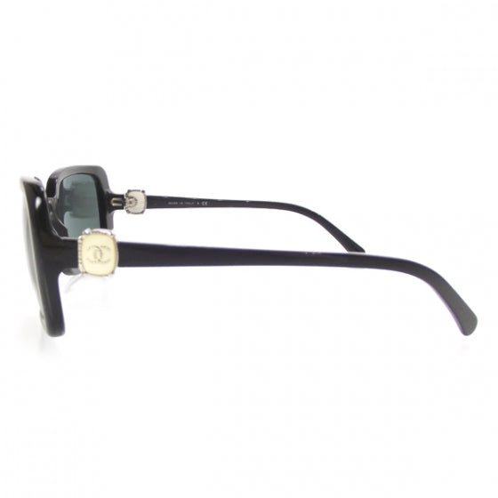 Chanel Acetate CC Logo Sunglasses 5175 Black 5 of 10