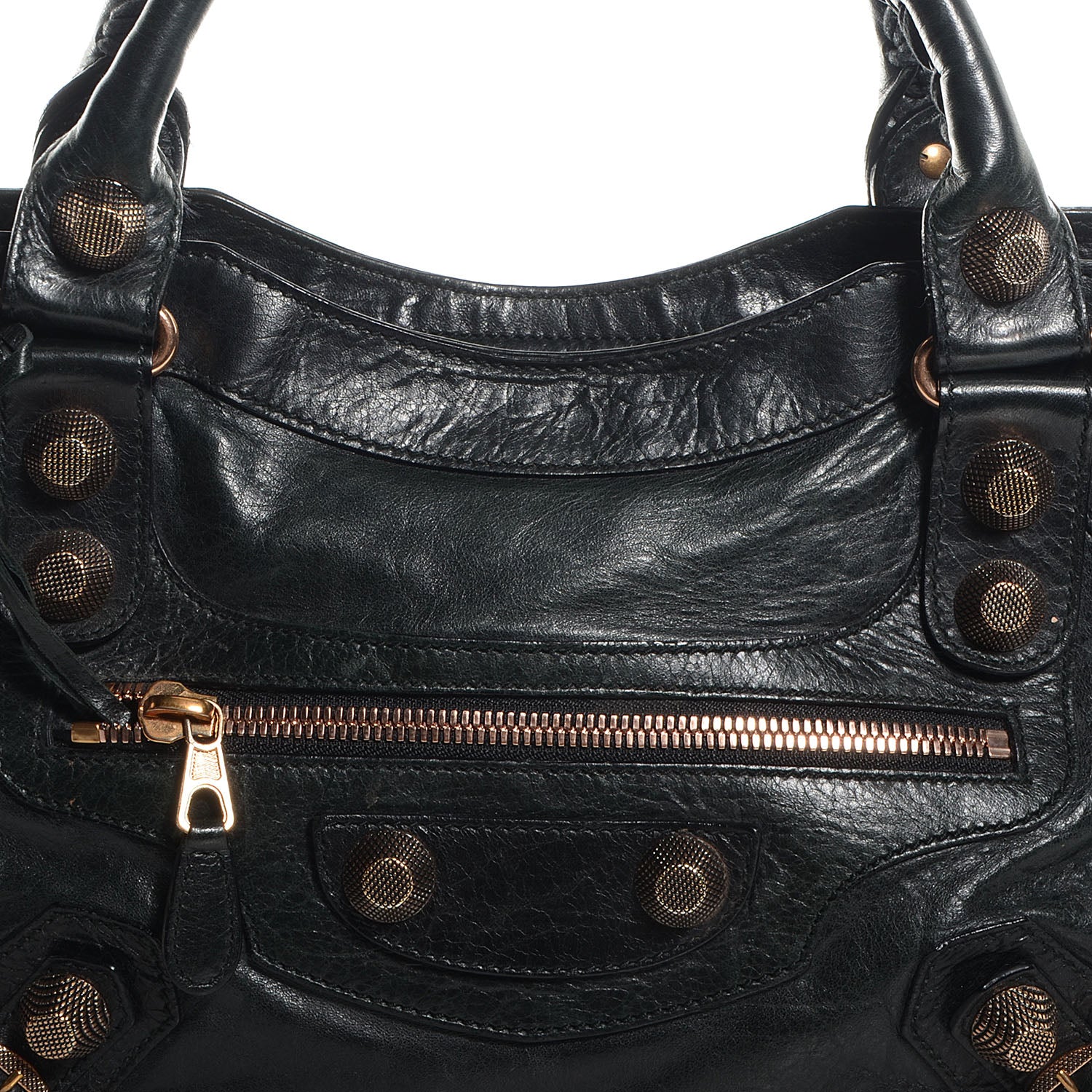 Balenciaga Agneau Giant 21 Rose Gold Hardware City Black 9 of 11