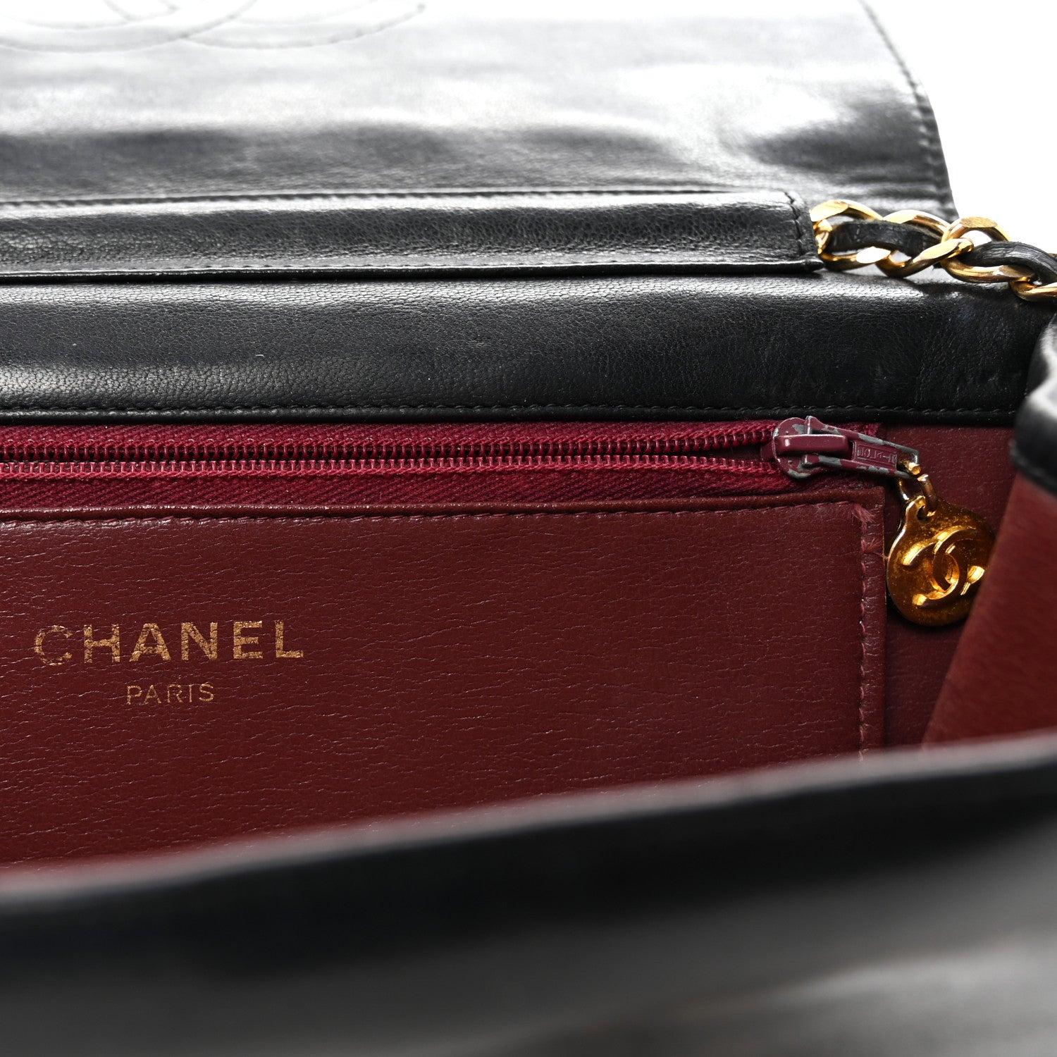 Chanel Lambskin Quilted Small Single Flap Bag Black 6 of 11