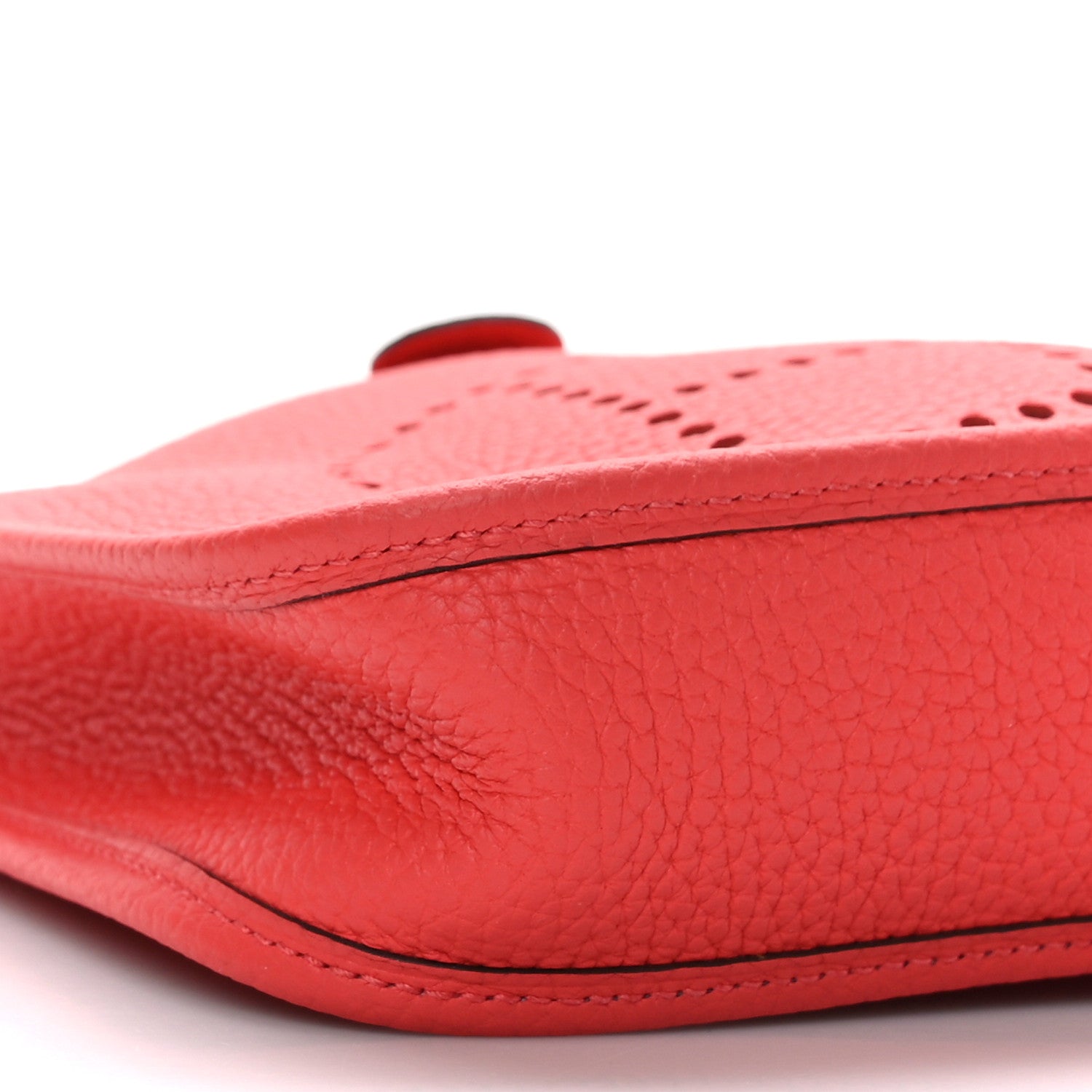 Hermes Taurillon Clemence Evelyne TPM Rouge Pivoine 8 of 10