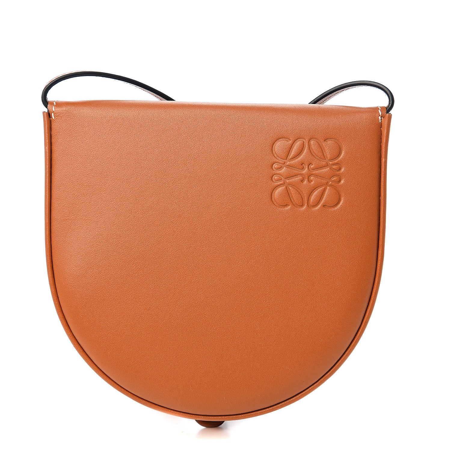 Loewe Soft Calfskin Large Heel Pouch Tan 1 of 9