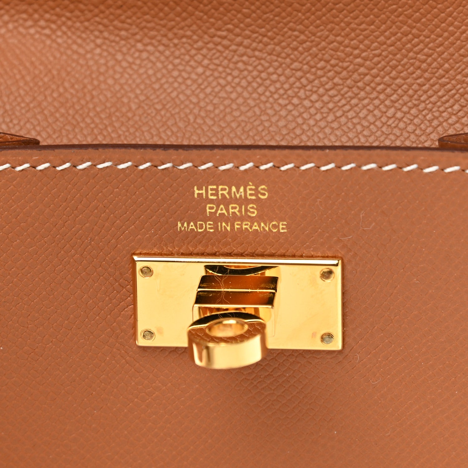 Hermes Epsom Kelly Pocket Compact Wallet Gold 7 of 9