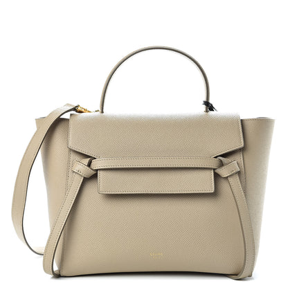 Celine Grained Calfskin Micro Belt Bag Light Taupe 1 of 9