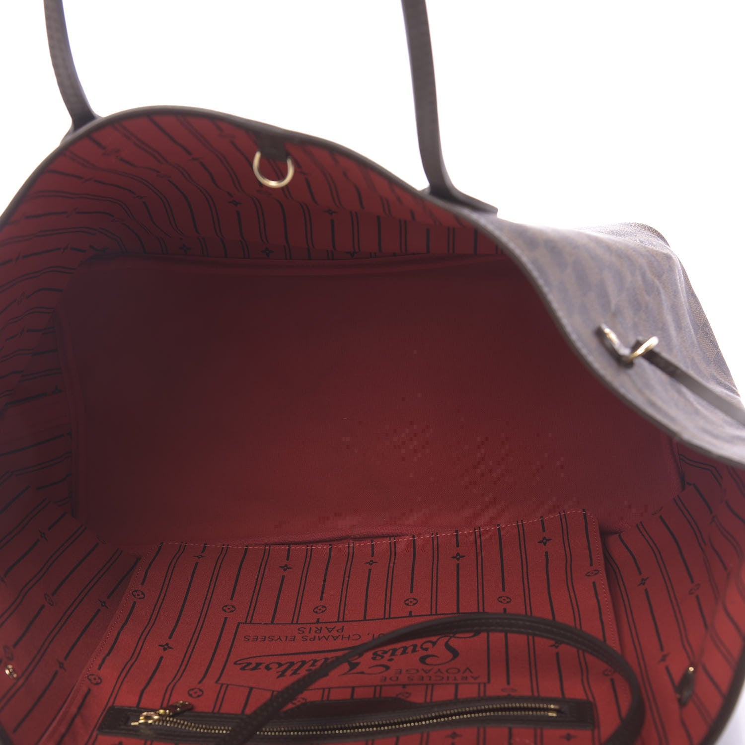 Louis Vuitton Damier Ebene Neverfull GM 5 of 12