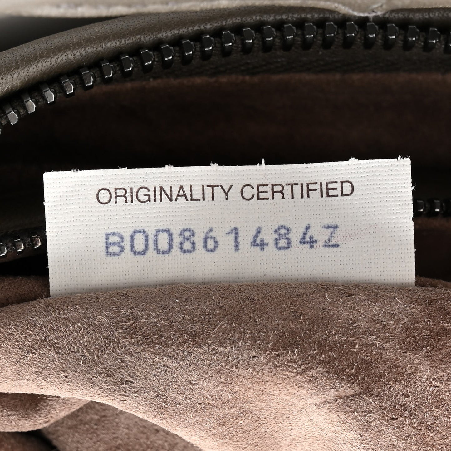 Nappa Intrecciato Large Veneta Hobo Grey
