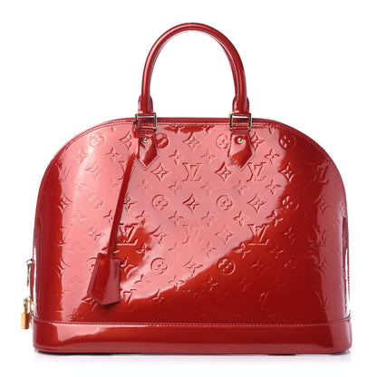 Louis Vuitton Vernis Alma GM Pomme D'Amour 1 of 9